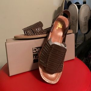 Brown Leather Summer Sandal